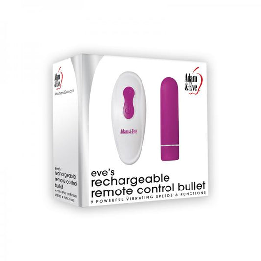 A box with the picture of a bullet type vibrator that comes with a remote control.